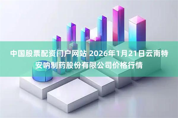 中国股票配资门户网站 2026年1月21日云南特安呐制药股份有限公司价格行情